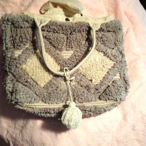 Fabulous MJ chenille tote